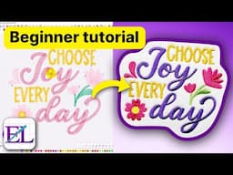 How to Digitize Embroidery Designs PERFECTLY | Step-by-step