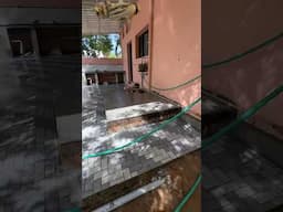 WoW Impressing! Traditional design parking tile installation #shorts