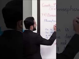 Class 9 - Physics - Chapter 7 - Lecture 3 - 7.4 Atmospheric Pressure - Allied Schools