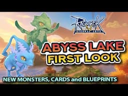 ABYSS LAKE First Look! ~ New Monsters, Cards, Blueprints, Materials and MORE!
