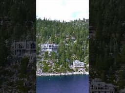$50 Million LAKE TAHOE MANSION  #architecture #california