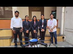 Solar Panel Inspection & Cleaning Drone | VES Polytechnic x CM Techtronic