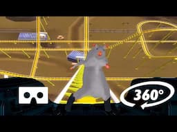 Rat Dance 360° VR ROLLER COASTER - Virtual Reality Experience
