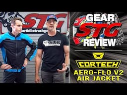 Cortech Aero-Flo Air V2 Jacket Review from SportbikeTrackGear.com