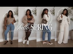 Classic Spring Outfits ft. Quince | Tips for Building a Stylish Spring Wardrobe for Work & More