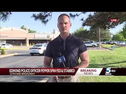 Edmond officer stabbed Thursday afternoon