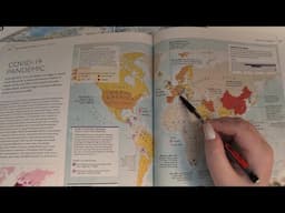 ASMR ~ Maps of the 21st Century! COVID-19 Pandemic, Global Population ~ Soft Spoken