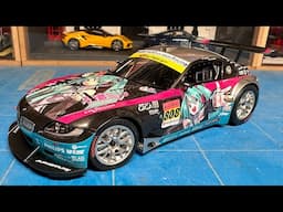 PZY Model BMW Z4 Hatsune Miku 2008 GT3 Studie GLAD Part 4 Final