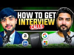 How to get Interview Opportunities | Complete Roadmap 🔥