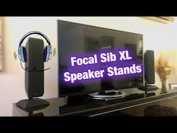 Making Simple Focal SIB XL Speaker Stands