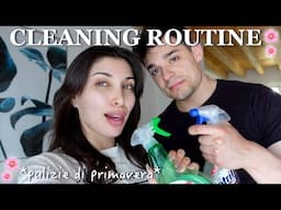 PULIZIE DI PRIMAVERA 🧽🌸🧹 #cleaningroutine MelissaTani