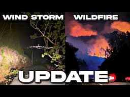 GATLINBURG, TN: March 4th, 2025 WIND STORM AS IT HAPPENED + Webb Mtn Fire Update