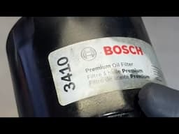 What Caused This Bosch Oil Filter to Fail?