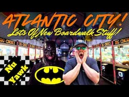 🟡 Unveiling Atlantic City Boardwalk's New Attractions & A Talk With Batman! A Fun Night Out Join Me!