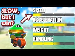 Can you win using the SLOWEST SPEED Combination for Coin Coffer in Mario Kart World?