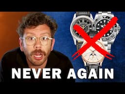 Why I’ll NEVER Buy a NEW Patek, Rolex or JLC Again!