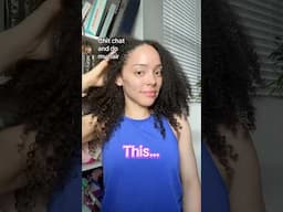 Chit chat + Define my hair with me #3c4acurls #definedcurls #unbrush #2producthairroutine