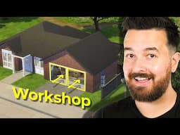 I built my Dream Workshop in The Sims (May Kit Review)