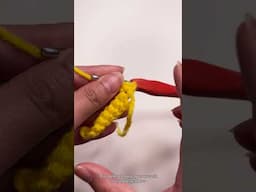 How to do an INCREASE (inc) in crochet #crochet #crochettutorialforbeginners #crochetpattern