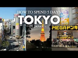HOW TO SPEND 5 DAYS IN TOKYO 2025｜Japan Ultimate Guide