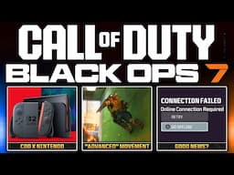 Black Ops 7: New GAMEPLAY DETAILS LEAKED! Movement Updates, COD HQ Changes, & More!