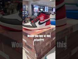 Would you buy at 30% off? #jordan1 #weartesters #blacktoe #airjordan1 #nike #shorts