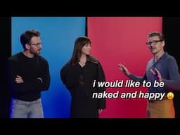 Dakota Johnson, Chris Evans and Pedro Pascal being too chaotic to handle
