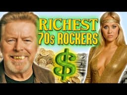 Top 11 RICHEST Musicians From The 70s, You WON'T BELIEVE Who!