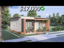 (8x9 Meters) Modern Tiny House Design | 2 Bedroom House Tour