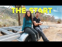 We have €30K, an Empty Trailer and a DREAM to Build a Tiny House - THE BEGINNING