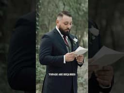 you’re gonna hate these wedding vows
