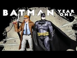 McFarlane Toys DC Multiverse YEAR ONE BATMAN and LT. James Gordon