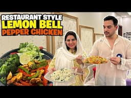 Chef's Recipe For Lemon Bell Pepper Chicken | Fatima Effendi | Kanwar Arsalan