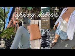 nyc diaries | last week living in manhattan !!! book club & journaling