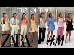 Latest ZARA and H&M  *** Try On HAUL | ***