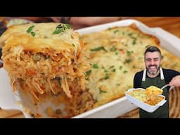 ARROZ DE FORNO SUPER COMPLETO - ALMOÇO FÁCIL - RÁPIDO E DELICIOSO - Receitas de Pai