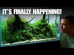 BUILDING MY FIRST EVER CONTEST AQUASCAPE! Step by Step Tutorial