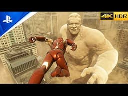 Marvel's Spider-Man 2 - Iron-Man vs Sandman BOSS FIGHT (RTX 5090)Ray-Tracing Ultra RealisticGraphics
