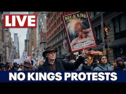 LIVE: 'No Kings' anti-Trump protests in NYC, across the US