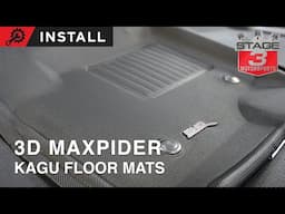 Maxpider Kagu Floor Mats for 2016-2022 Ford Super Duty: Premium Protection for Your Truck's Interior