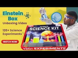 Science Kit 120 experiments Unboxing 🔬 || Einstein Box Science Experiments