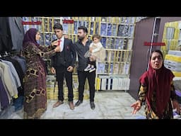 Husband and second lady preparing for second wife's brother's wedding (Ayas): First lady's anger