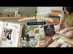 Manila Pen Show 2025, Café Hopping & Daily Journaling 🇵🇭☕🖋️ vlog