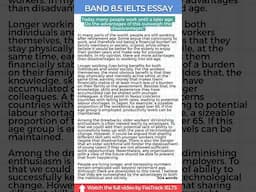 Band 8.5 IELTS Writing Essay: Advantages vs Disadvantages