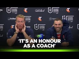 Robbo praises Teddy as Origin call up looms | Roosters press Conference | Fox League