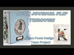Seaside Junk Journal Flip Through.  Sam Poole Design Team Project