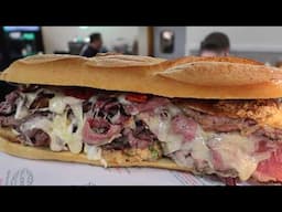 12 MINUTES TO EAT THIS VIRAL SANDWICH AT TALIERCIO'S - CAN I BEAT A PRO?