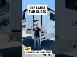 One Lance Camper, Two Slide-Out Mechanisms