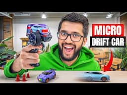 DRIFTING WITH MICRO RC DRIFT CAR !