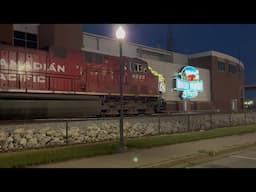 Train hits pedestrian in Davenport